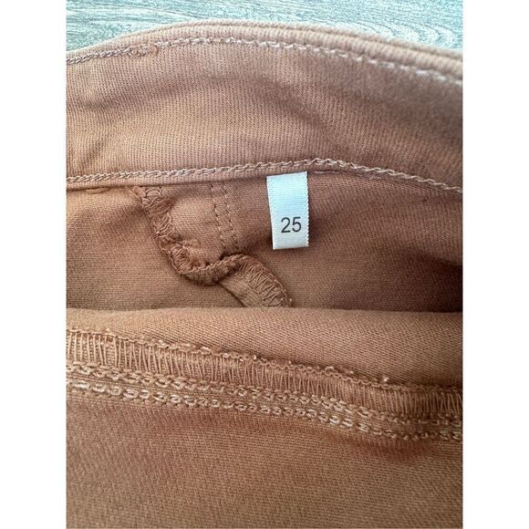L’Agence Women’s Brown Josie High Rise Jeans, NWOT, size 25 - Picture 10 of 11